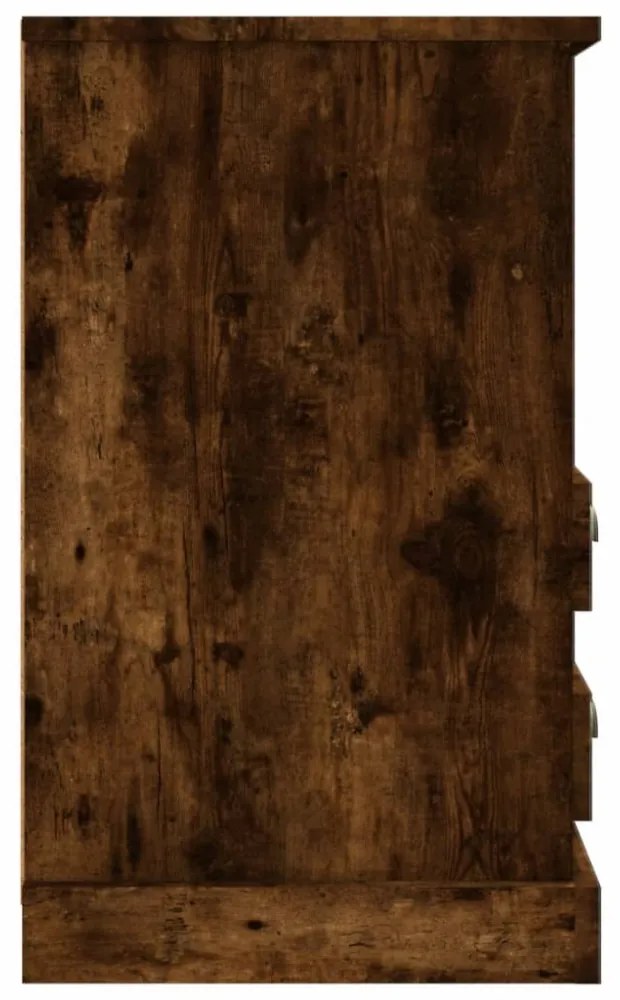 füstös tölgy színű éjjeliszekrény 43 x 36 x 60 cm