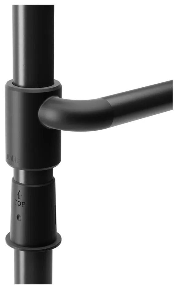 Matt fekete acél függönyelválasztó keret Anywhere – Umbra