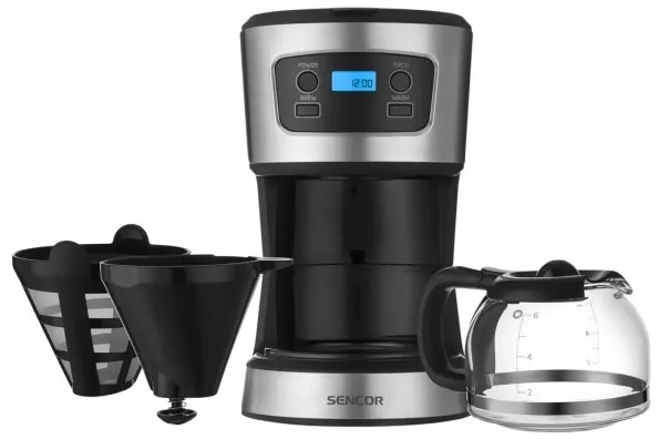 Sencor LCD kijelzős csepegtetős kávéfőző 700W/230V