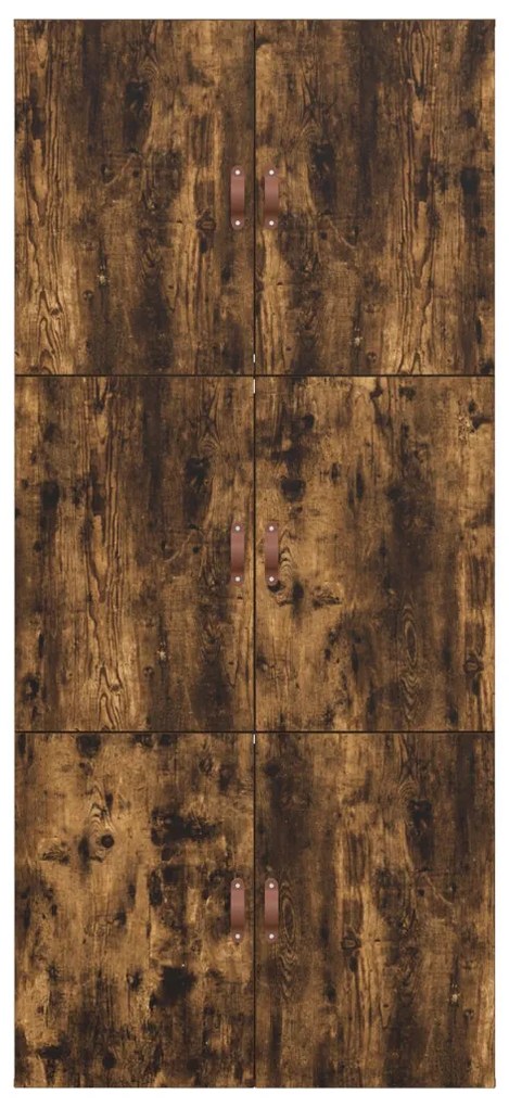 Tárolós Ágykeret Füstölt Tölgy 100x200 cm