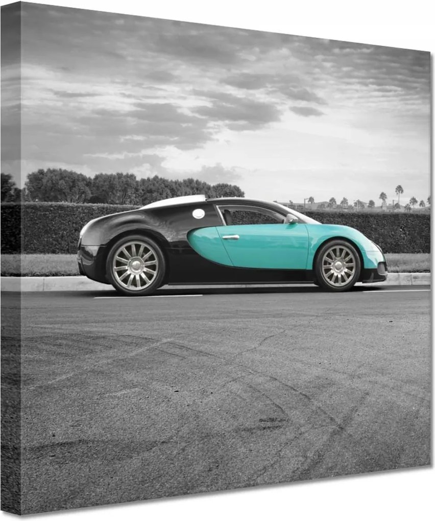 Vászonkép 60x60 Bugatti Sportautó