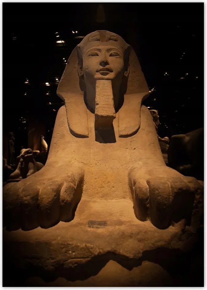 Poszterek A5 Pion Egyiptomi szfinx