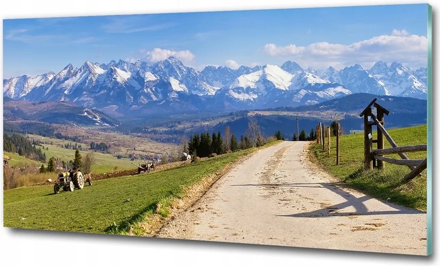 Fotó üvegkép Trópusi tengerpart 125x50