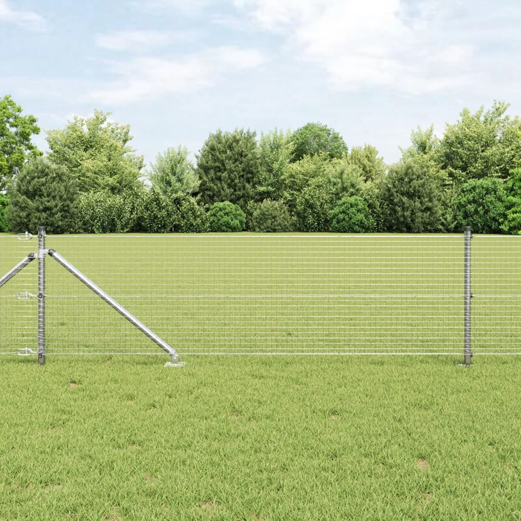 Hegesztett huzal kerítés 13 tüskeposttal 0.6x100 m horganyzott acélból