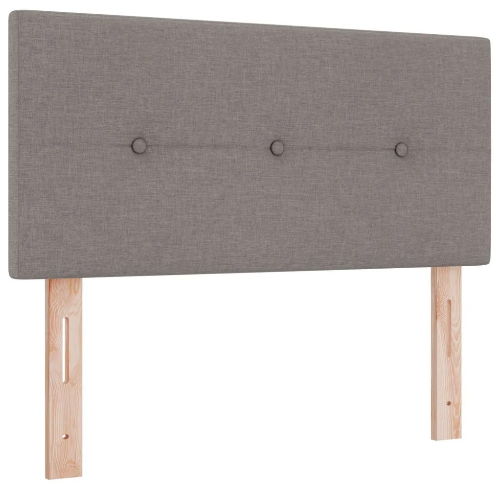Fejtámla Gombos Taupe 90 cm Szövet