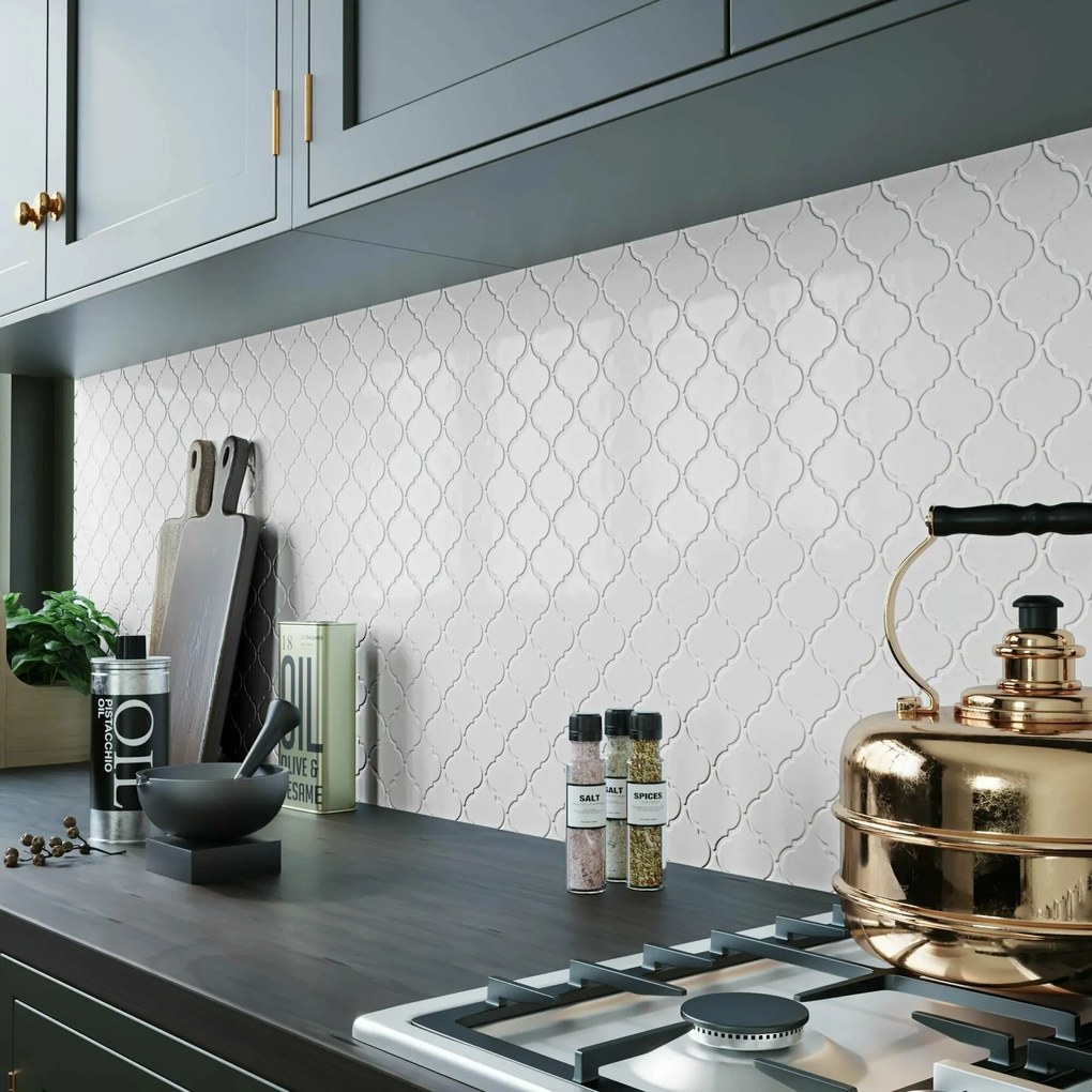 Mozaik dekorcsempe maroco 322159 White