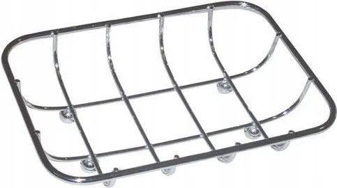 szappantartó téglalap 13x9cm Cr 2728