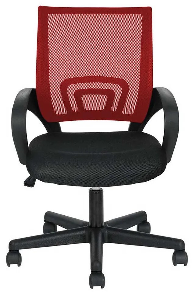 Karfás irodai forgószék több színben-piros