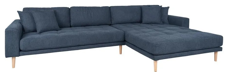 Lido jobb ottomános kanapé, 4db párnával
