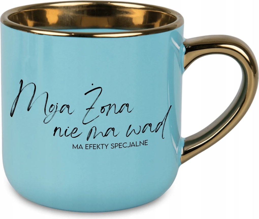 Bögre Nagy Kék A Feleségemnek Nincs Hibája Ajándék Feleségnek Évfordulóra