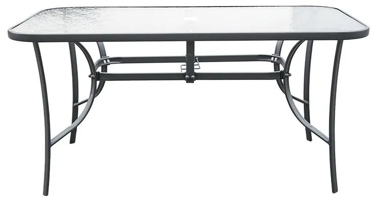 L150 Négyszögletes kerti asztal