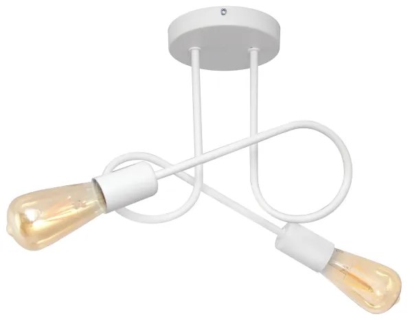 Gyerek mennyezeti lámpa OXFORD 2xE27/15W/230V fehér