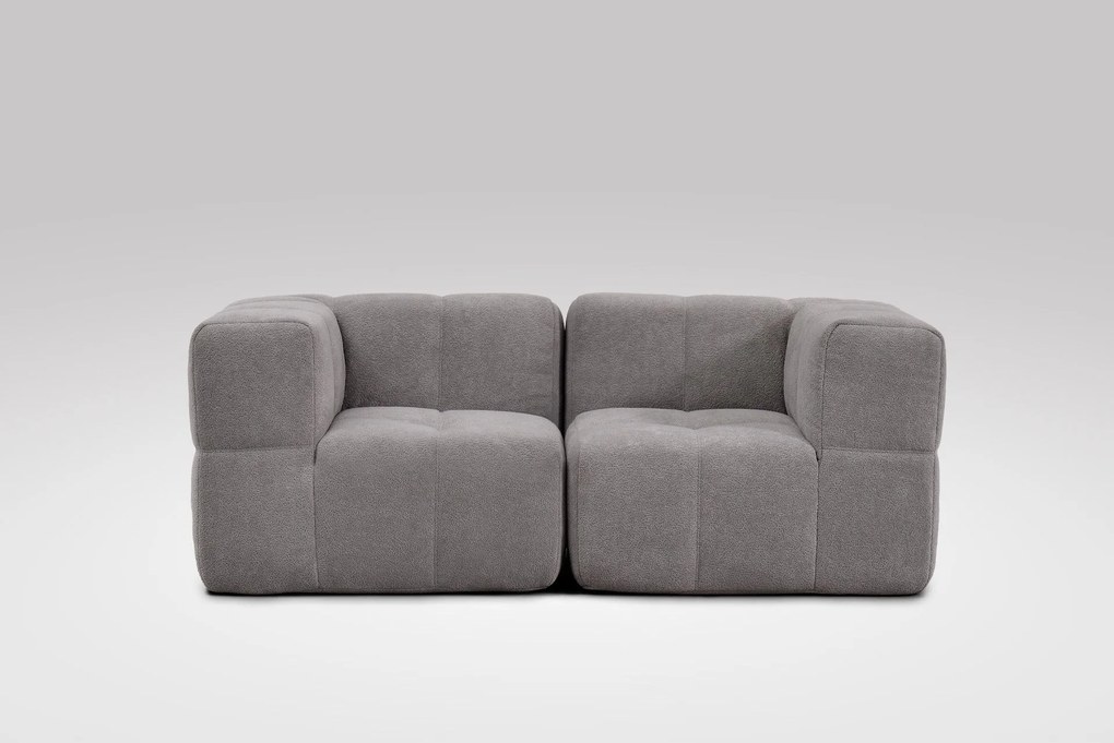 2 Elemes Moduláris Kanapé – Szürke