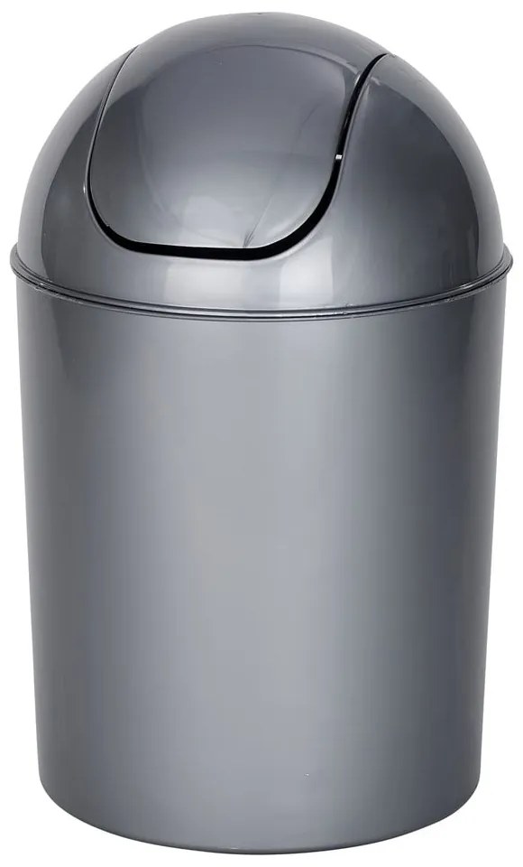 Szürke műanyag szemetes 6 l Economic – Wenko