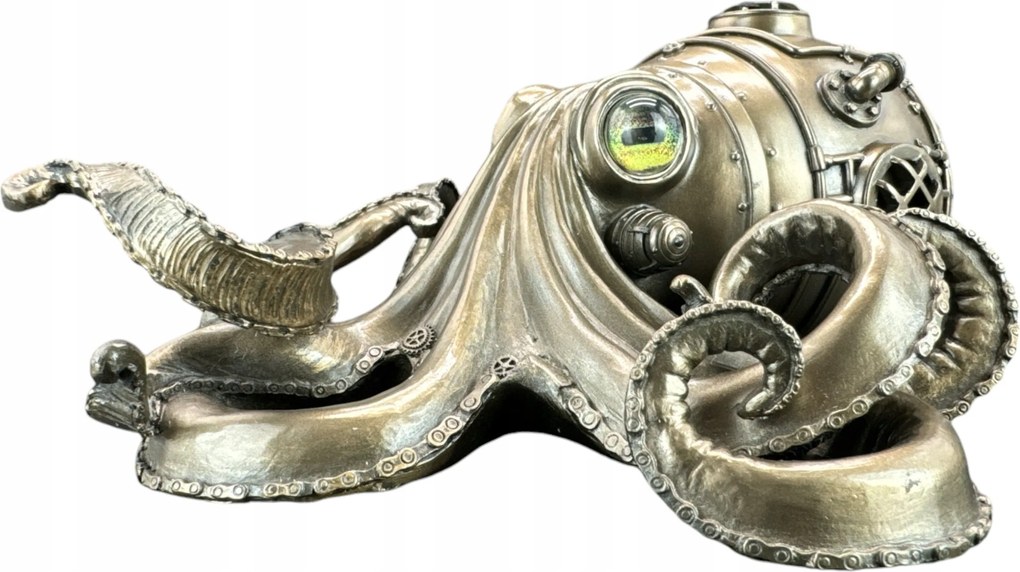 szobor ajándék doboz polip sorozat Steampunk Veronese WU76585A1