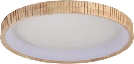 Brilagi - LED mennyezeti lámpatest FALCON WOOD MODERN LED/60W/230V átm. 80 cm, fa
