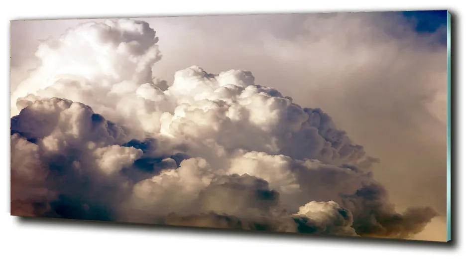 Fali üvegkép Felhők az égen cz-obglass-125x50-59377790