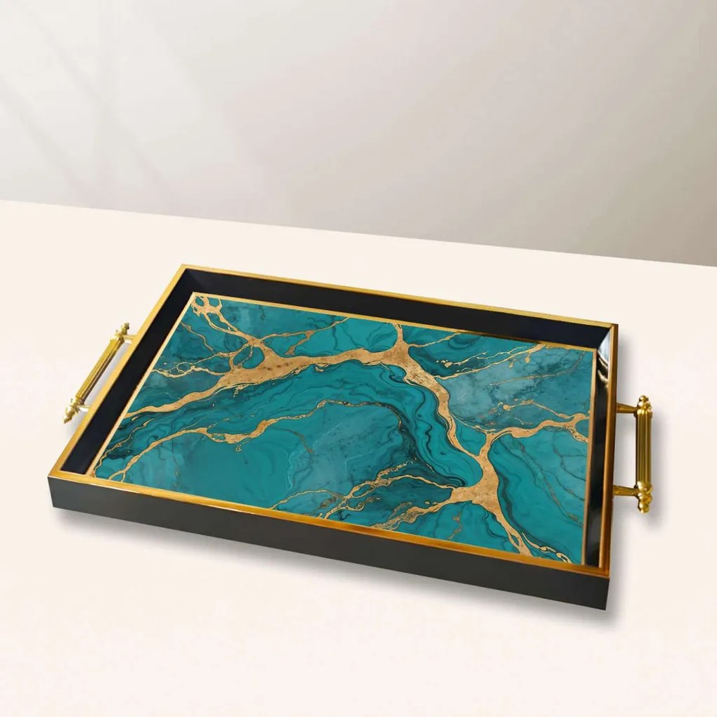 Üveg tálca, 38×24 cm – TPA10011