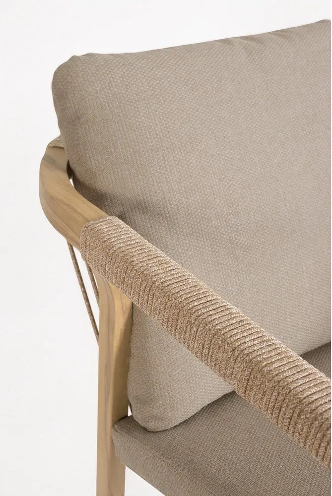 Natúr színű fém kerti szék Kalimera – Bizzotto