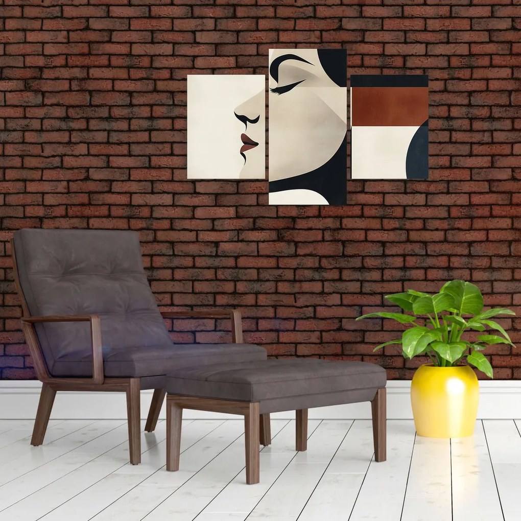 Kép - Nő profilból (90x60 cm)