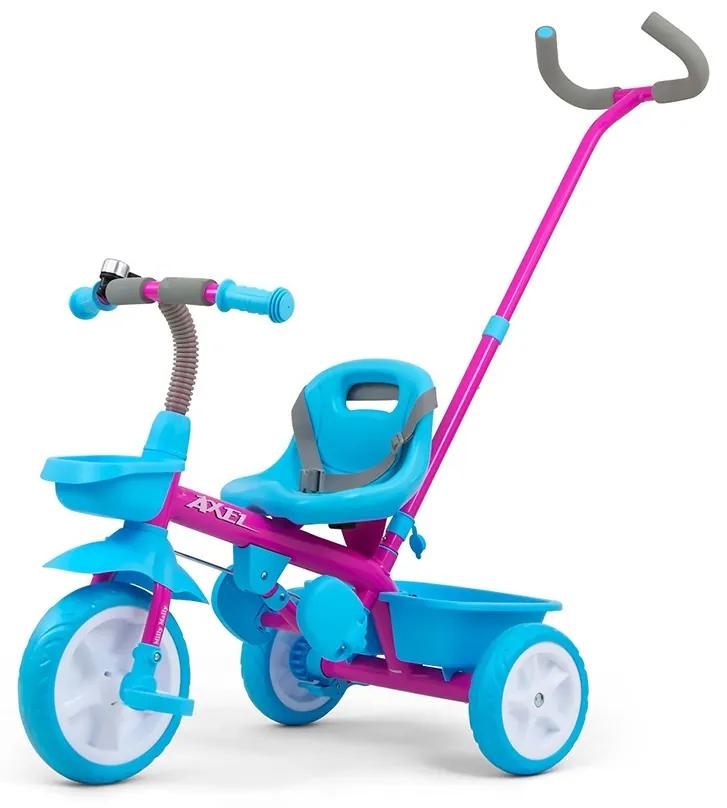Gyerek háromkerekű bicikli Milly Mally Axel candy