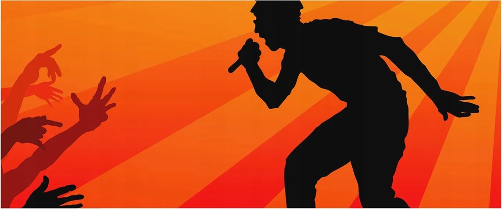 Stílusos Dekoratív Fotótapéta Flizelin Ritmikus jelenet 250x104 Ragasztó