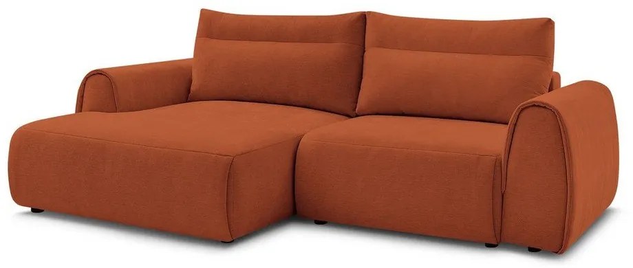 Narancssárga sarokkanapé Aden – Bobochic Paris