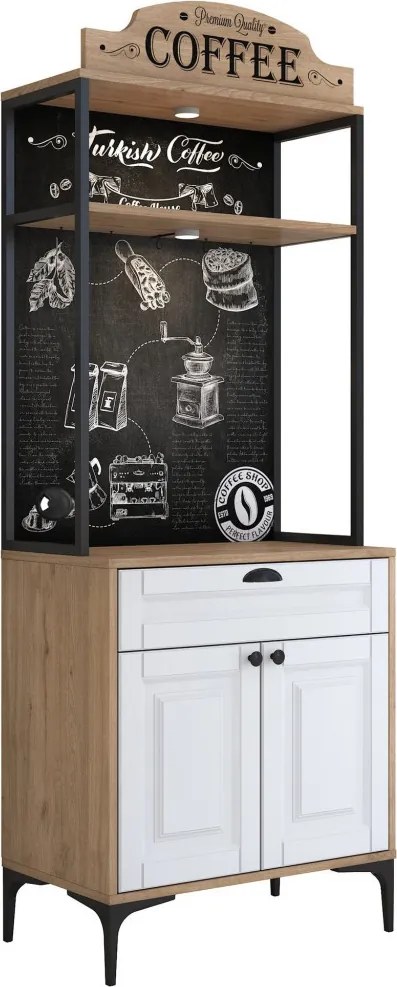 Konyhaszekrény, 70 cm – JE157