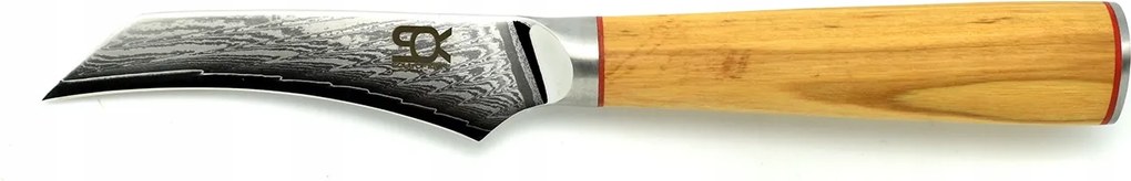 Hámozó kés 85 Dellinger Olive Wood Damascus