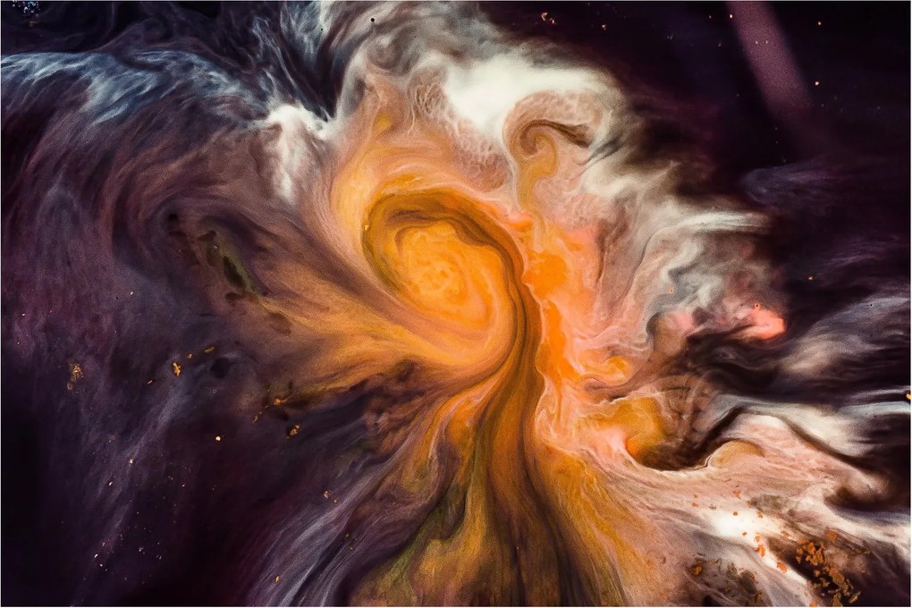 Absztrakt kép - univerzum (90x60 cm)