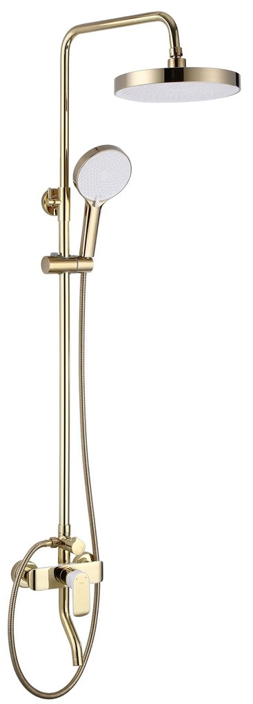 Zuhanyszett REA BLOOM WHITE GOLD