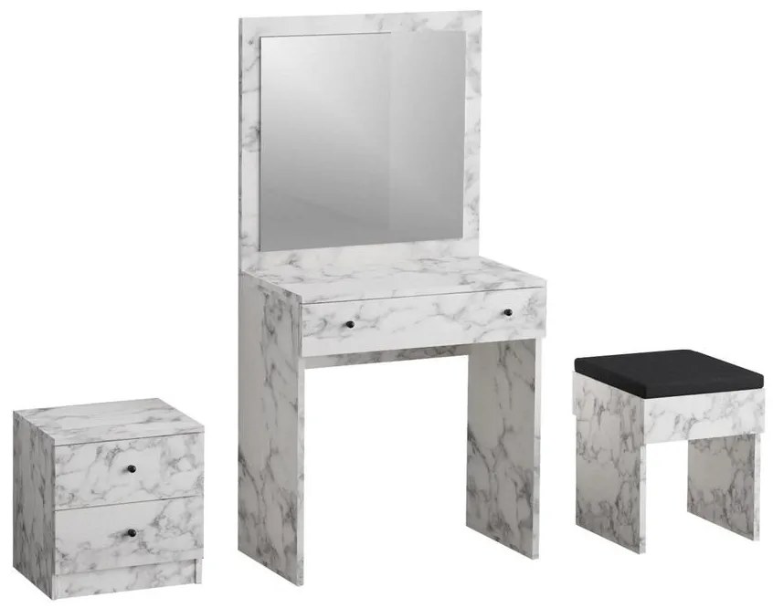 Fésülködő asztal Nice - Carrara Marble