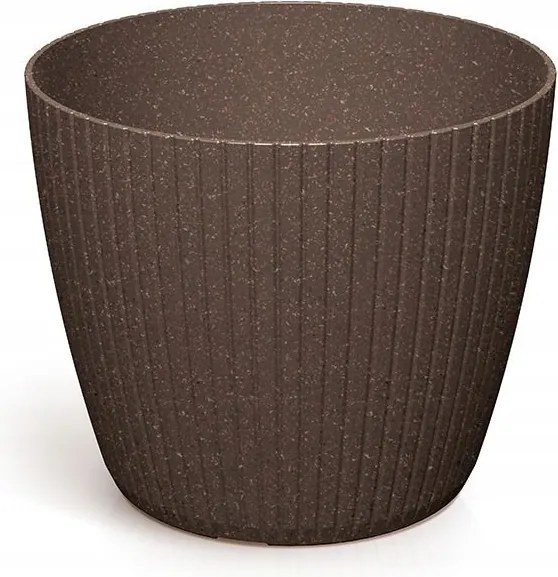 Lamie Ecowood kávé színű virágcserép 260519-1863