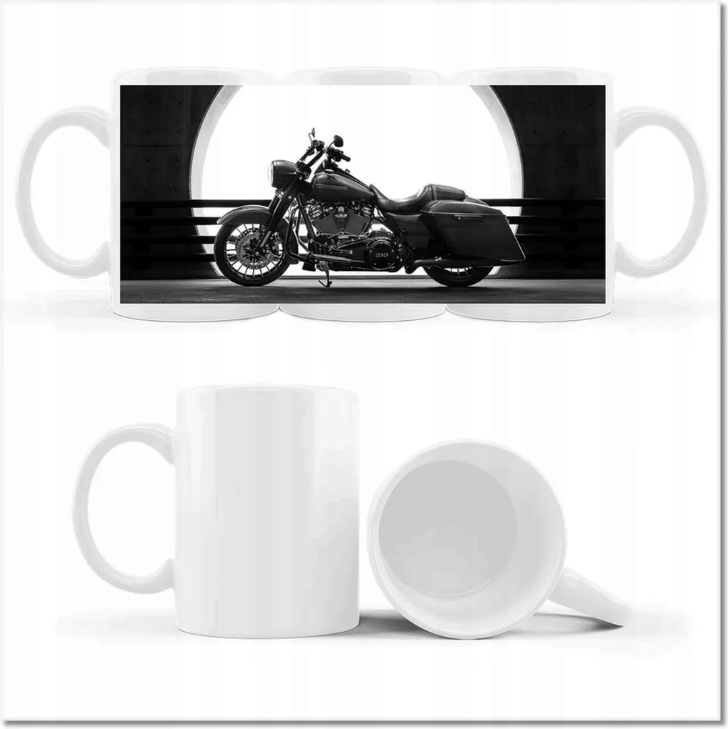 Harley Davidson fényképes bögre Motorkerékpár