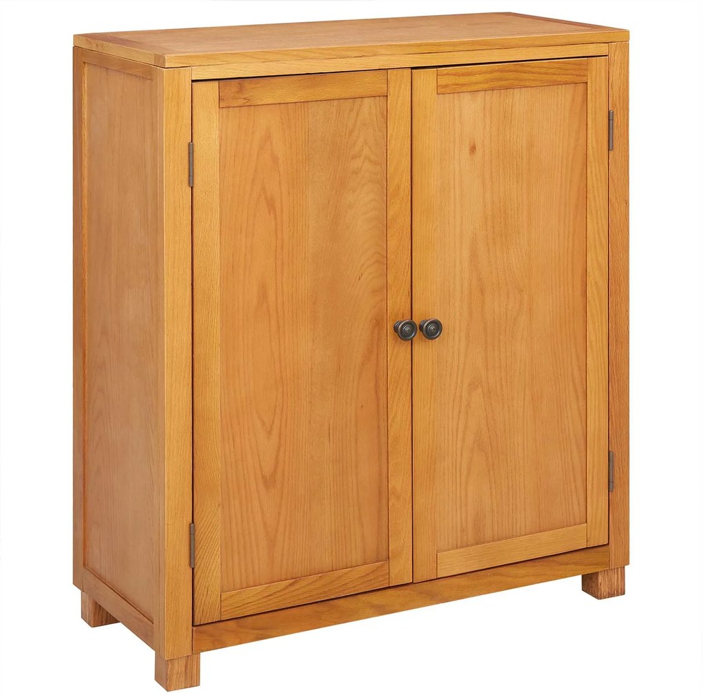 vidaXL Cabinet tárolóval ajtóval Barna Faanyag