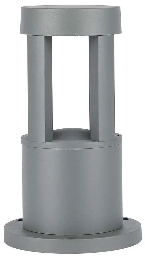 LED Kültéri lámpa LED/10W/230V 25cm 6400K IP65 szürke