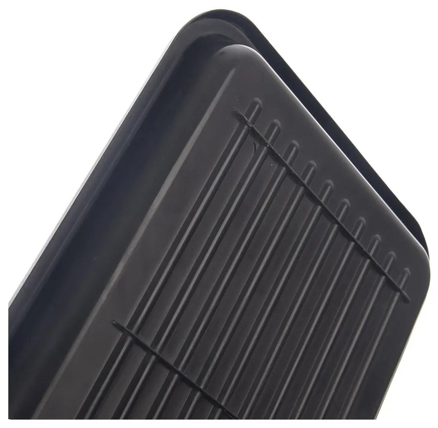 Fekete fém edényszárító 43x23,5 cm Radka – Orion