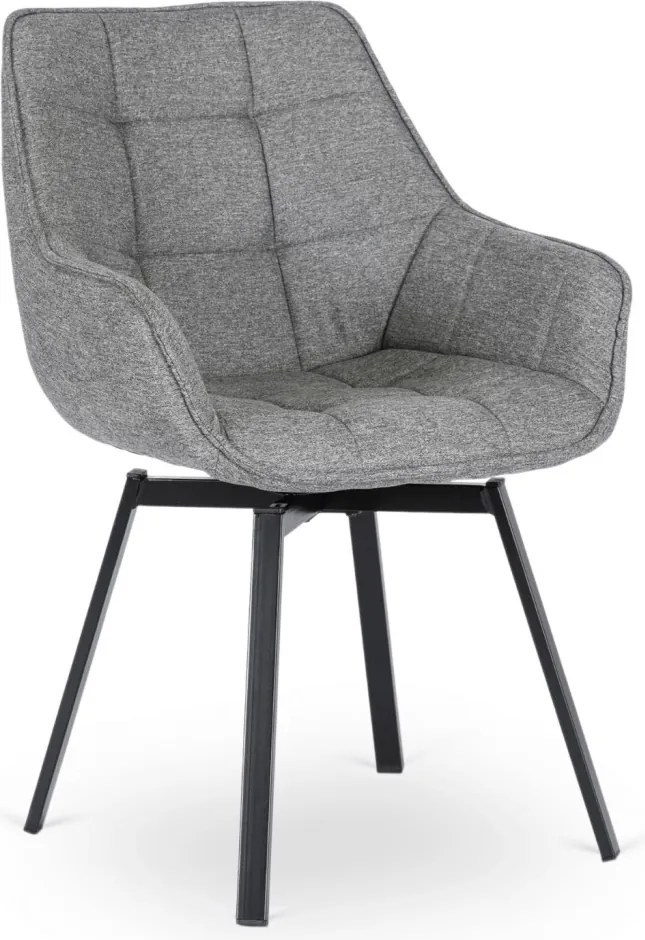 Forgó szék szürke színben. LUNA 2