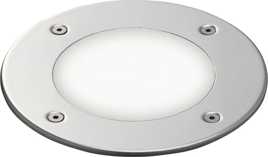 NOVOLUX 349A-L0107B-30 WALKER Kültéri Talajba Építhető Lámpa Fehér, Ezüst LED IP67