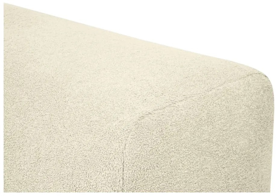 Világosszürke buklé babzsákfotel Plus 100 Lounge – SLOWDOWN