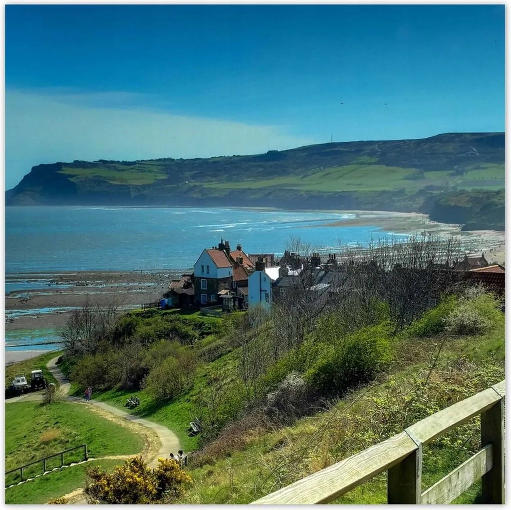 Poszterek 100x100 Tengerparti tájkép