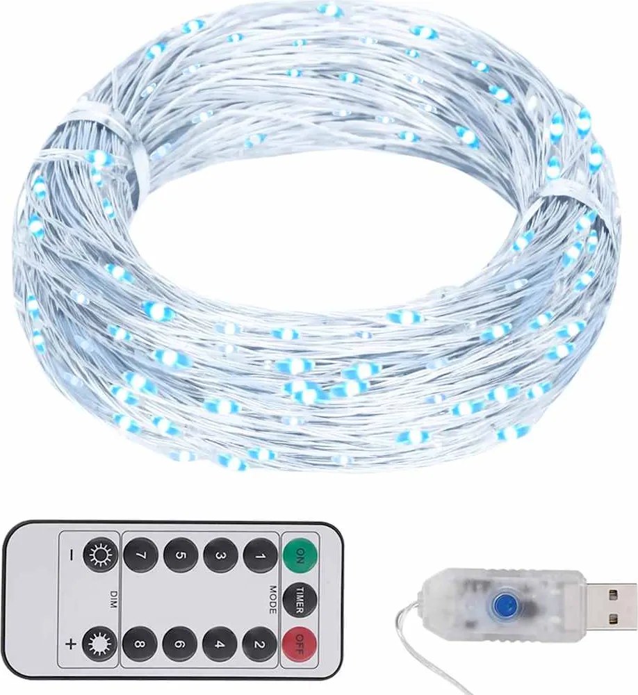 vidaXL hideg fehér fényű LED-szalag 300 LED-el 30 m