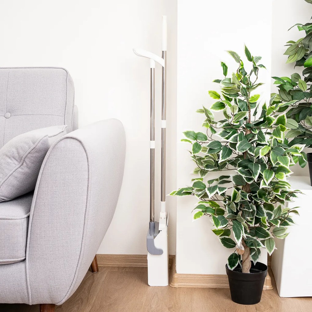 4Home Lusta seprű és lapát szett nyéllel