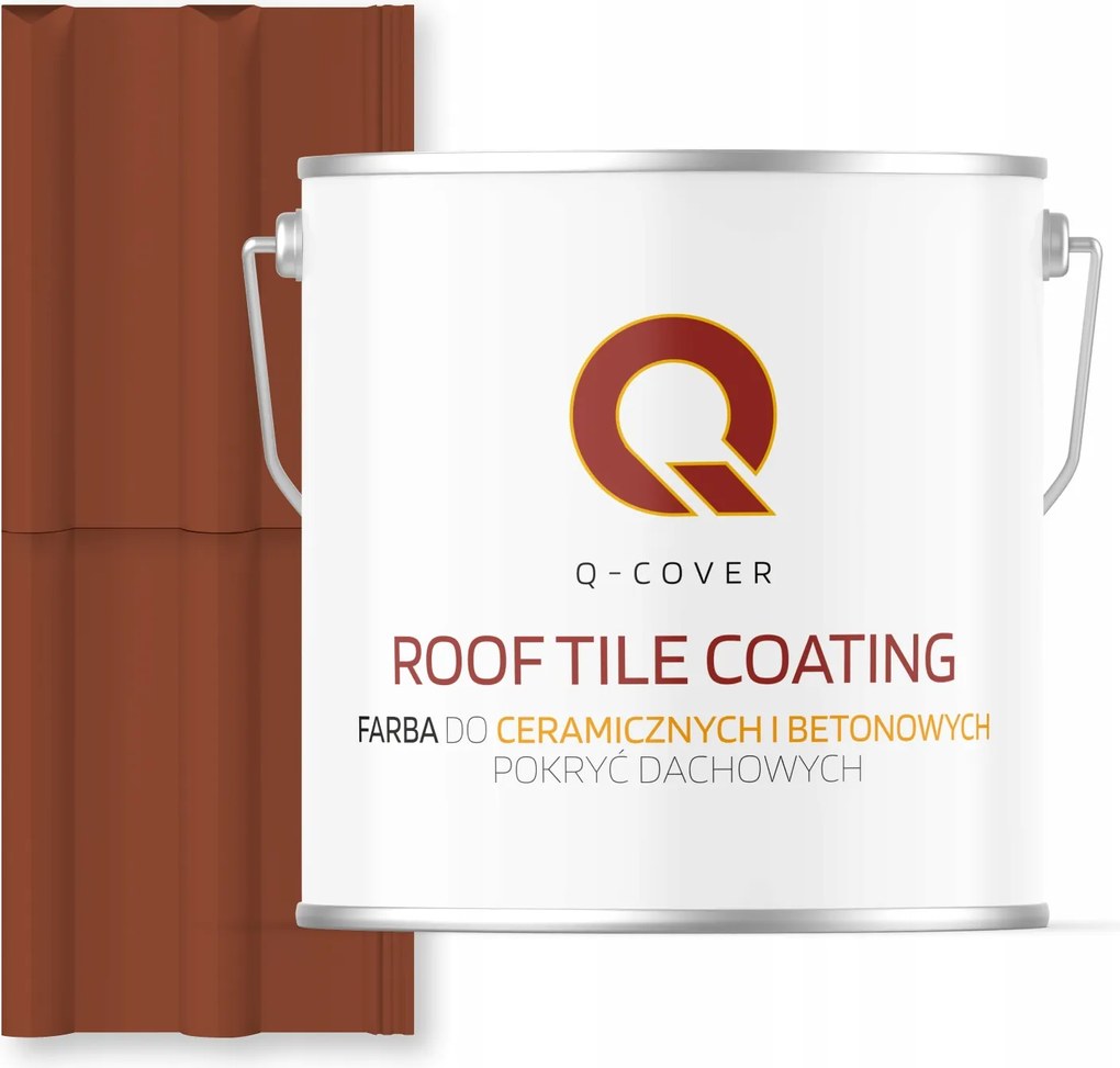 Kerámia Tetőfesték Beton Tégla Ral 8004 5L Szatén