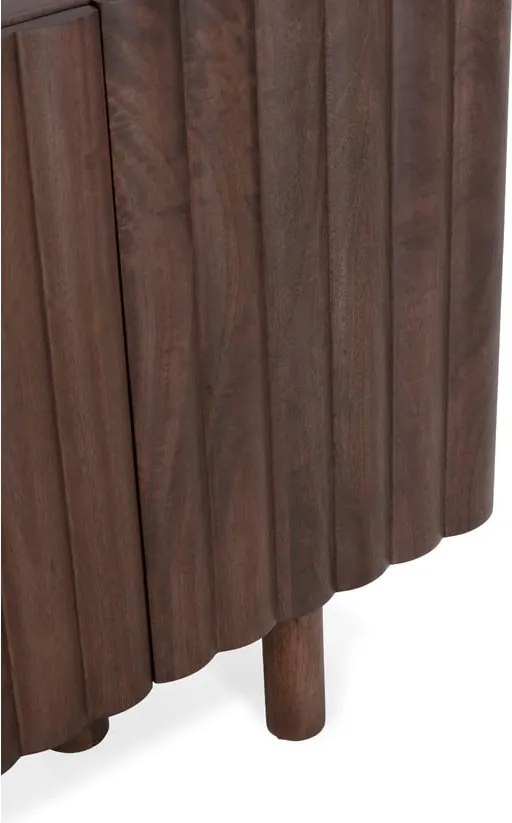 Barna mangófa komód 160x80x40 cm Tamira – MOME