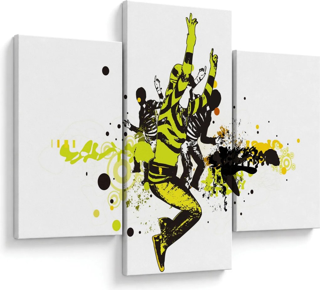 Kép - Street dance (90x60 cm)
