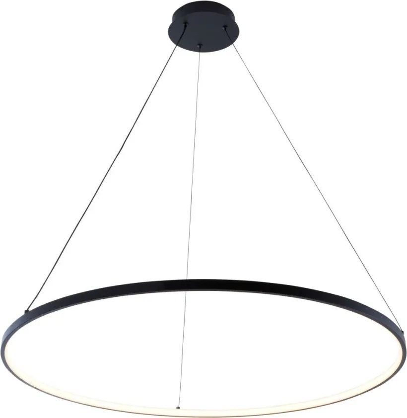 ZUMA LINE 2023201-BK80 BRENO Modern Led Függesztett Lámpa Fekete LED IP20