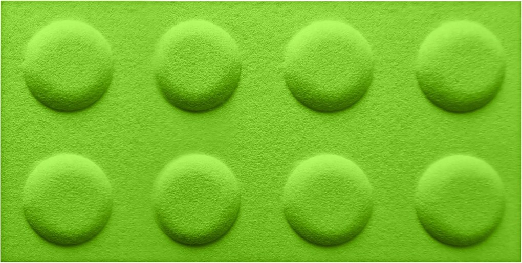 Filc Panelek 3D Építőkockák 60X30 CM Kárpitozott