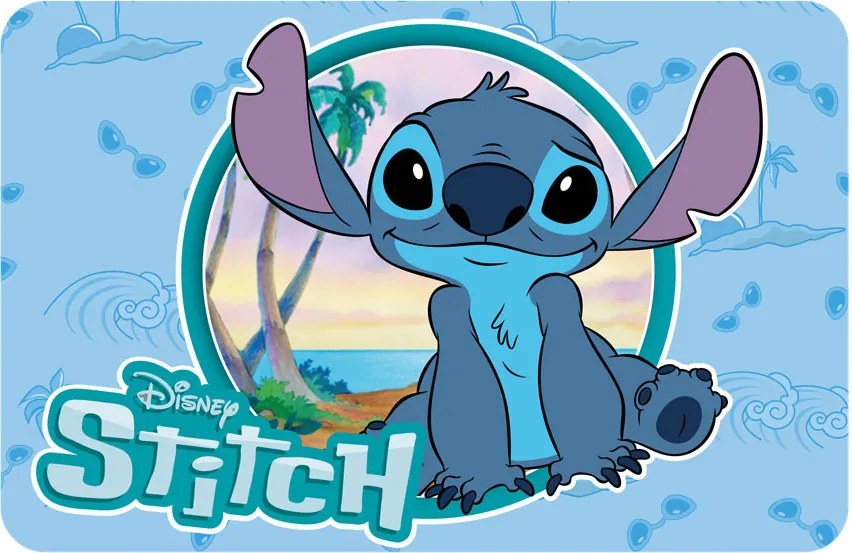 Disney Lilo és Stitch, A csillagkutya Island tányéralátét 43x28 cm