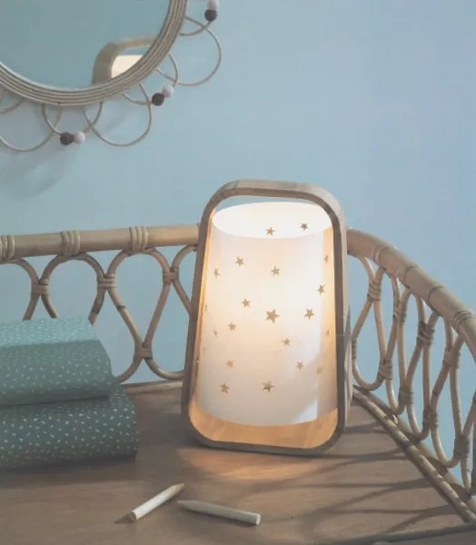 Atmosphera - STARS asztali lámpa 1xE14/40W/230V bambusz